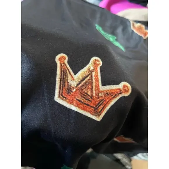 Mardi Gras Crew Neck Oversized Women’s Top NWOT L - Picture 5 of 9